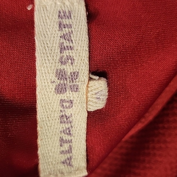 Altar'd State medium red mini dress with crochet - Picture 4 of 7